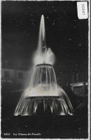 La Chaux-de-Fonds - Fontaine en nuit