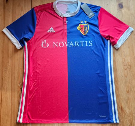 FC Basel Trikot NEU adidas Grösse L FCB Fussball Schweiz