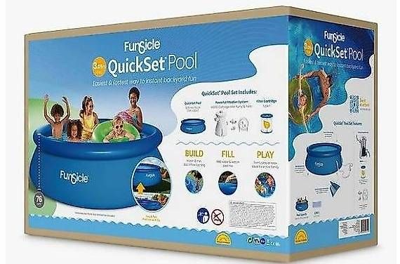 Piscine: Aufblasbarer Pool 3m, 0.76m Höhe – Usato da Plasselb venduto da nathannatur 2