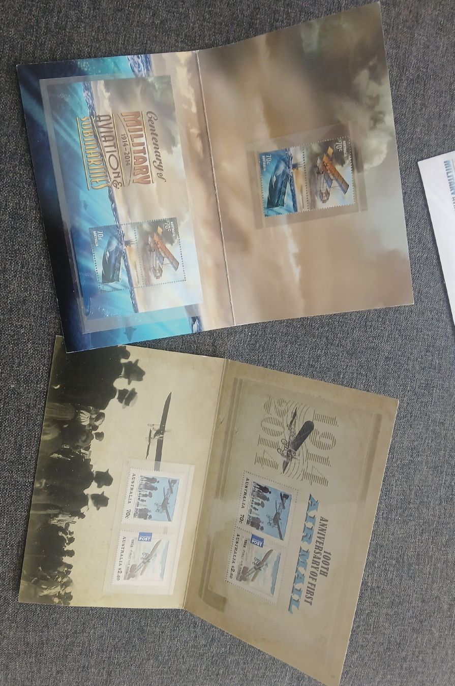 Alle Briefmarken: 100th Ann. of First Air Mail - Australia – Neu (gemäss Beschreibung) aus Münsingen von asc_l2gq 1