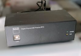NAD Phono Preamp und A/D-Wandler PP3