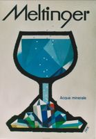 MELTINGER AQUA MINERALE 1959 Original Plakat