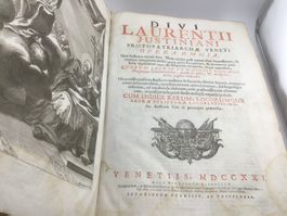Divi Laurentii Justiniani Protopatriarchæ Veneti Opera Omnia