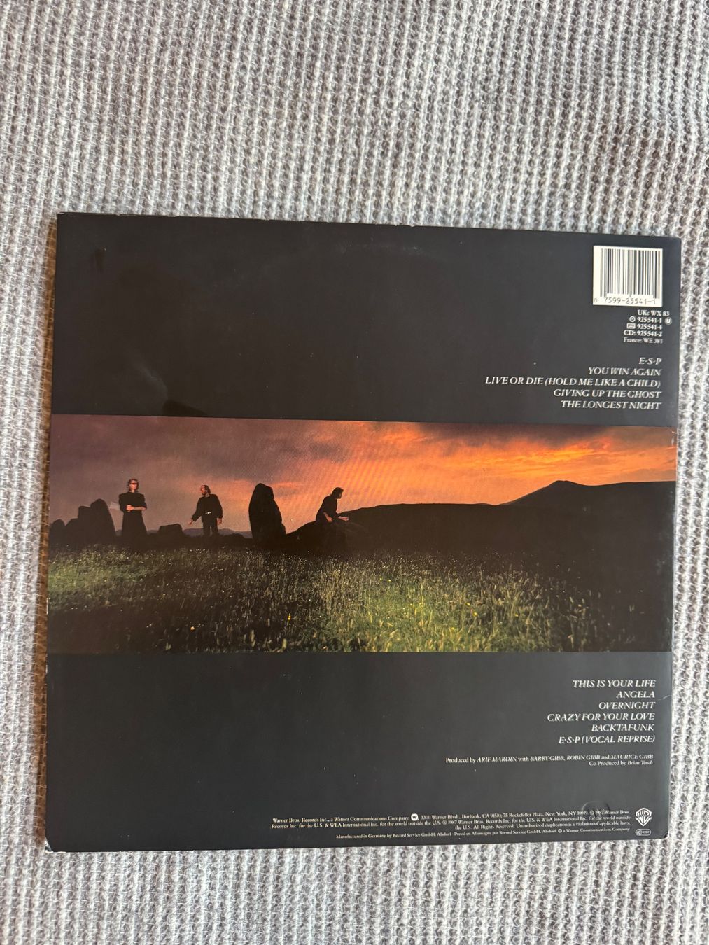 Schallplatten: Bee Gees - You Win Again - LP - 1987 – Gebraucht aus Rorbas von BlackstarRecords 1