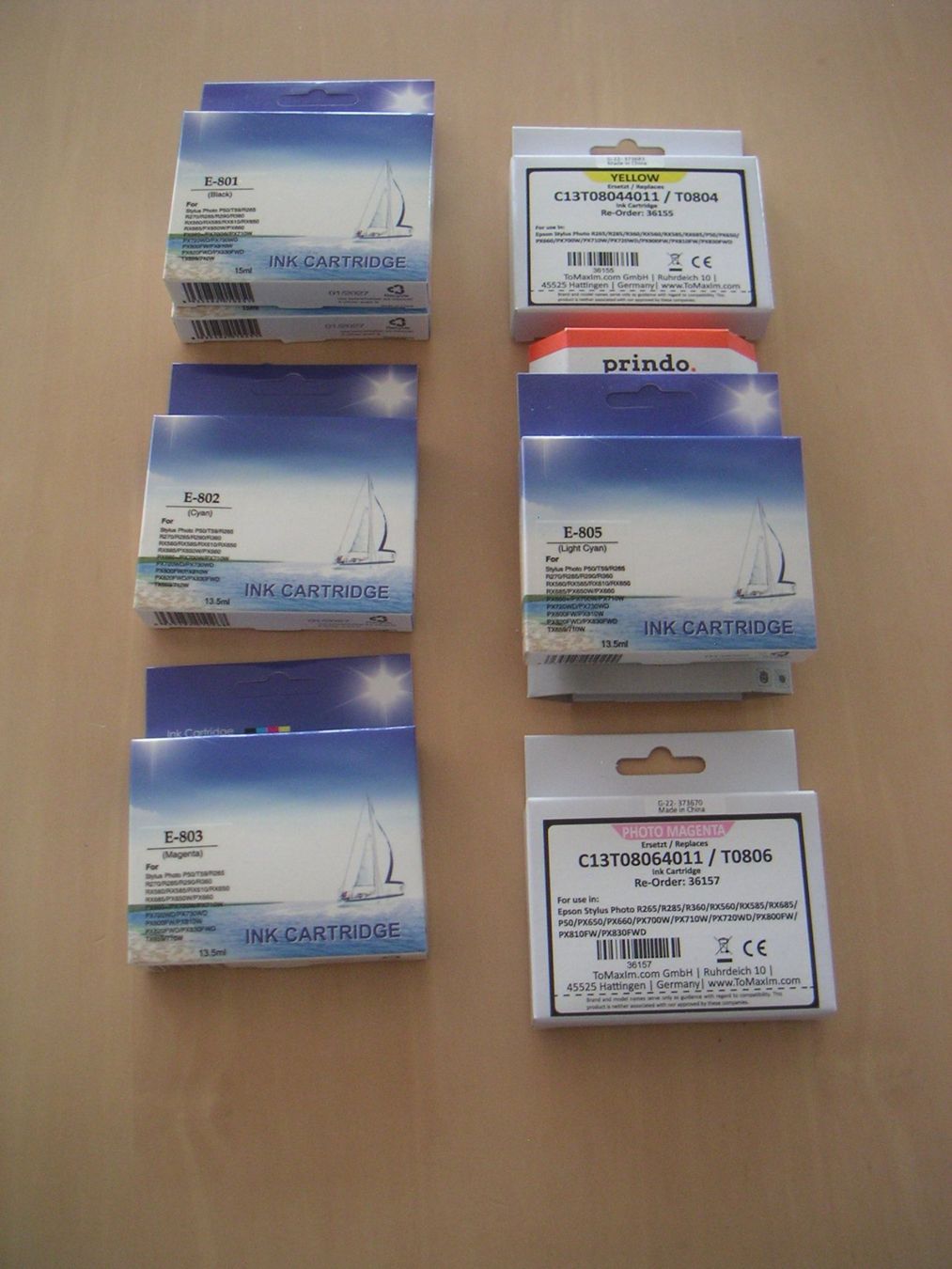 Epson Cartucce per stampanti & toner: Duckerpatronen für Epson Stylus Photo RX585 – Nuovo e nell'imballaggio originale da Oberrohrdorf venduto da displayoutlet 1