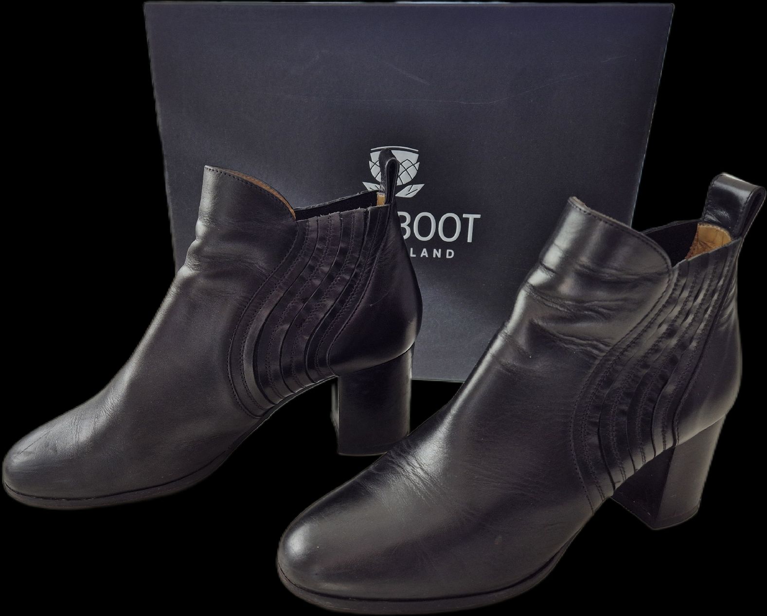 Navyboot Scarpe da donna: Navyboot Stiefeletten, Leder, Grösse 39 – Usato da Gondiswil venduto da Lewinsky 2