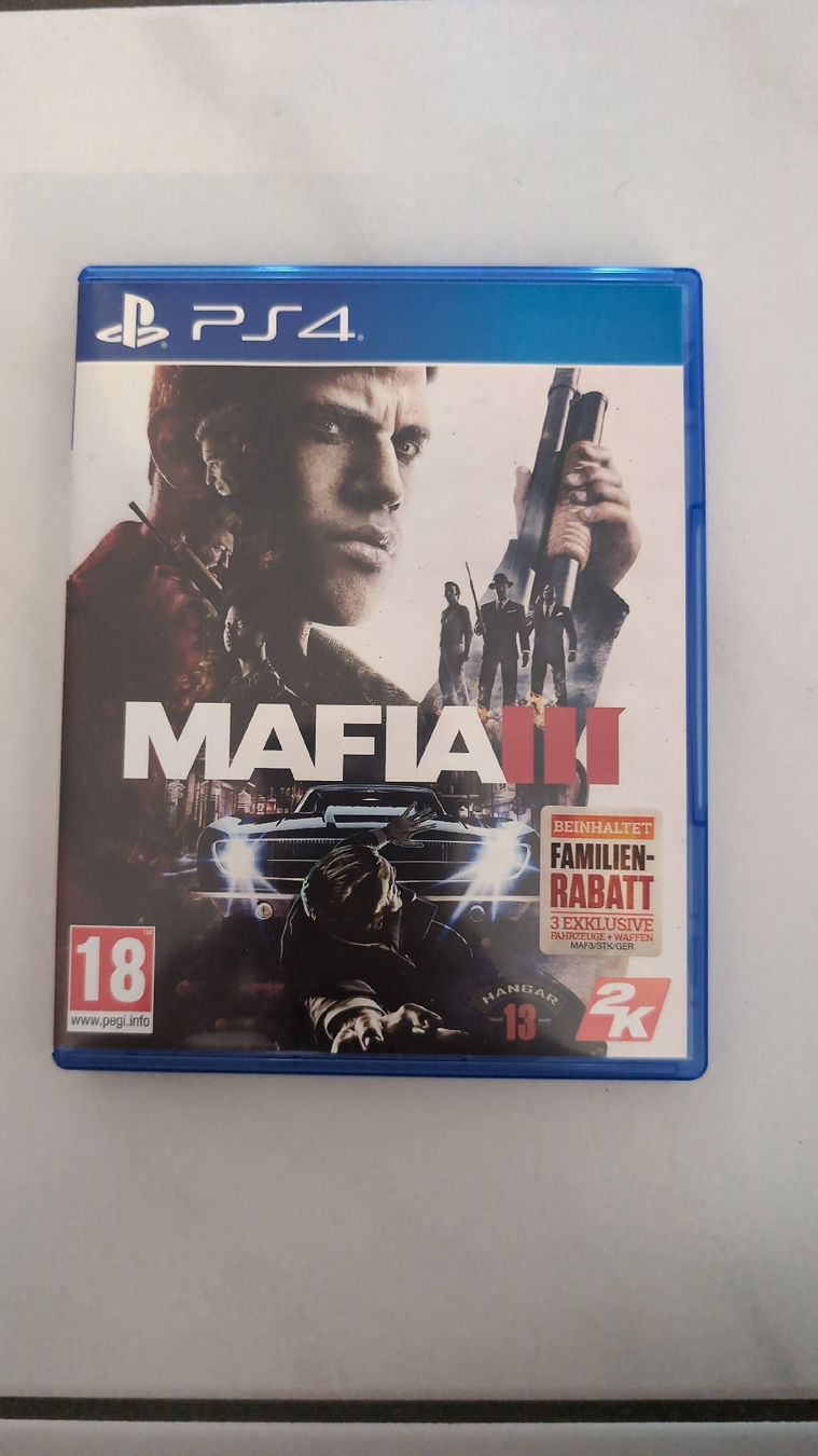 Sony Spiele: MAFIA 3 PS4 zu verkaufen – Gebraucht aus Susten von nicova27