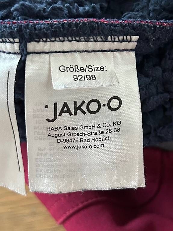 Completi: JAKO-O Softshellanzug gefüttert – Usato da Diepoldsau venduto da ste_y6nb 3