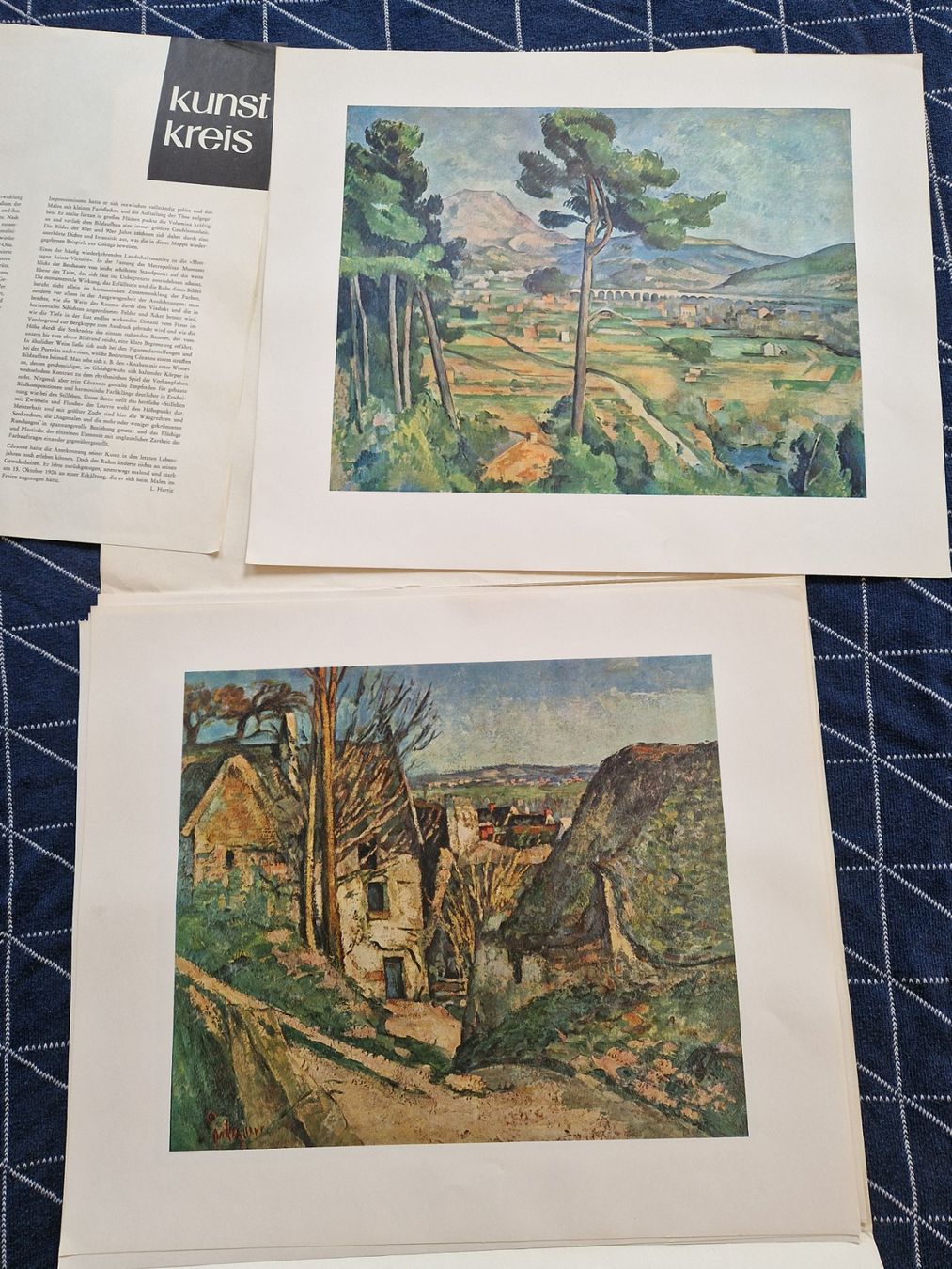 Foto & Immagini: Kunstmappe Cézanne mit 6 Kunstblättern – Usato da MUEHLAU venduto da ibo_5c7d 1