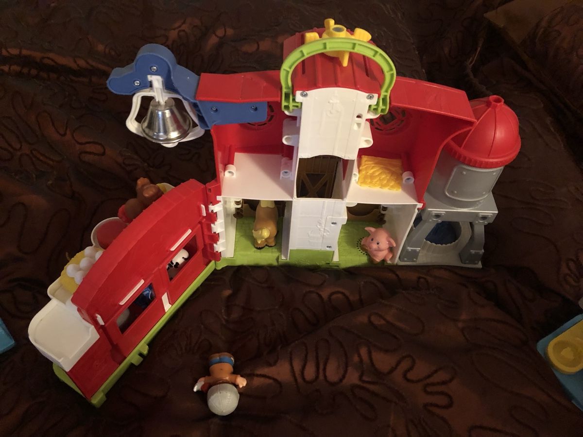 Fisher-Price Giocattoli: Grosses Little People Set – Usato da Steinen venduto da LaBelle16 2
