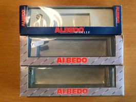 3x Albedo LKW Bus Car Leerkarton