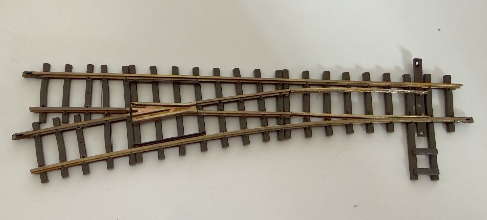 Bemo Modelleisenbahnen: Bemo Weiche links - Art. 4211 – Gebraucht aus Samedan von Gischpel25 2