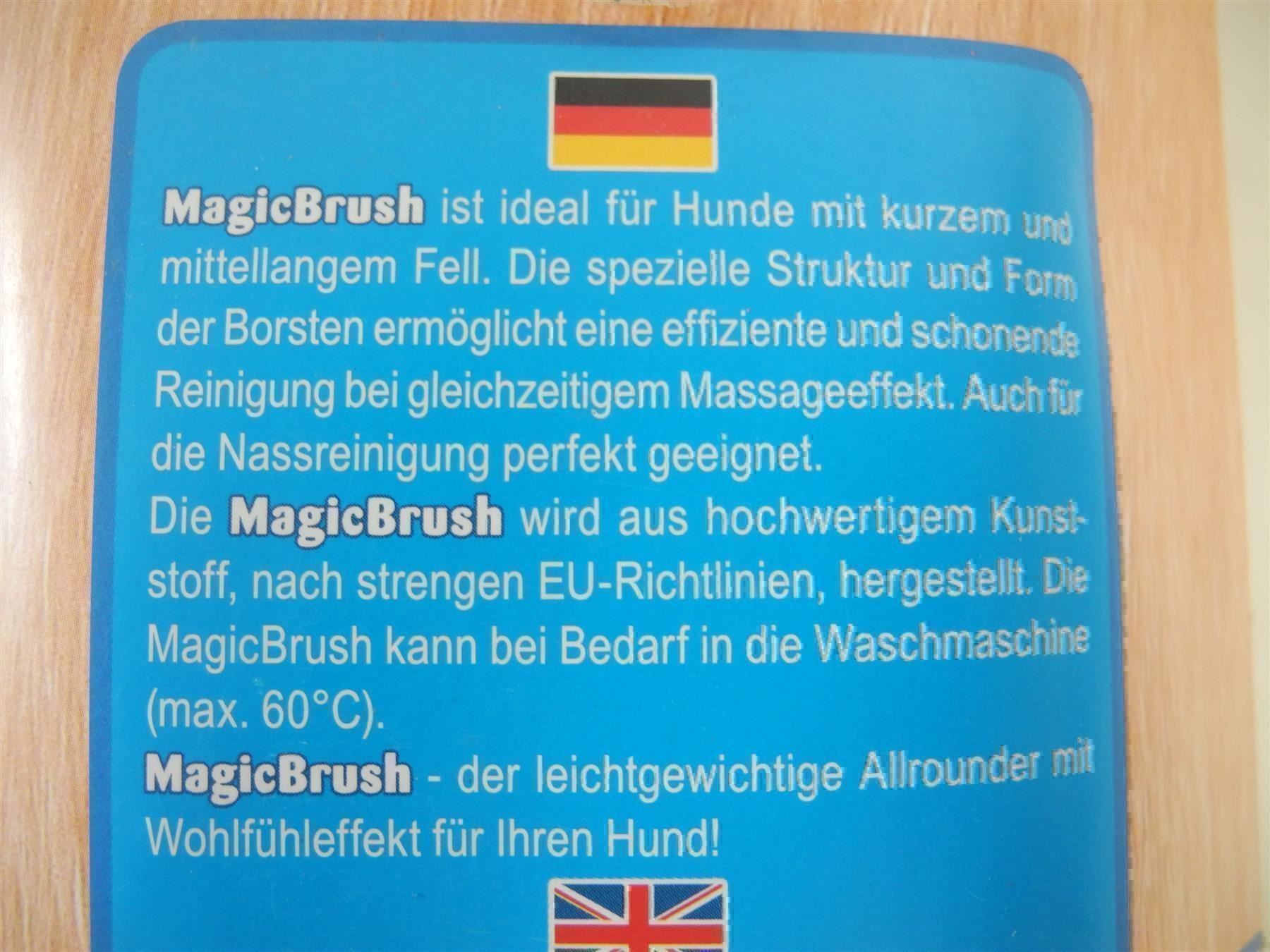 Prodotti per la cura & articoli per la pulizia: Magic Brush Hundebürste , Nr. 8k – Nuovo e nell'imballaggio originale da Kottwil venduto da Crazyrolf 4