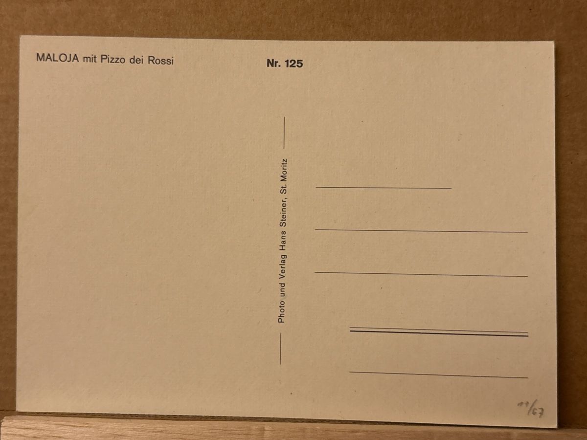 Cartoline postali: AK von Maloja – Usato da Rümlang venduto da Kartenpost1 1