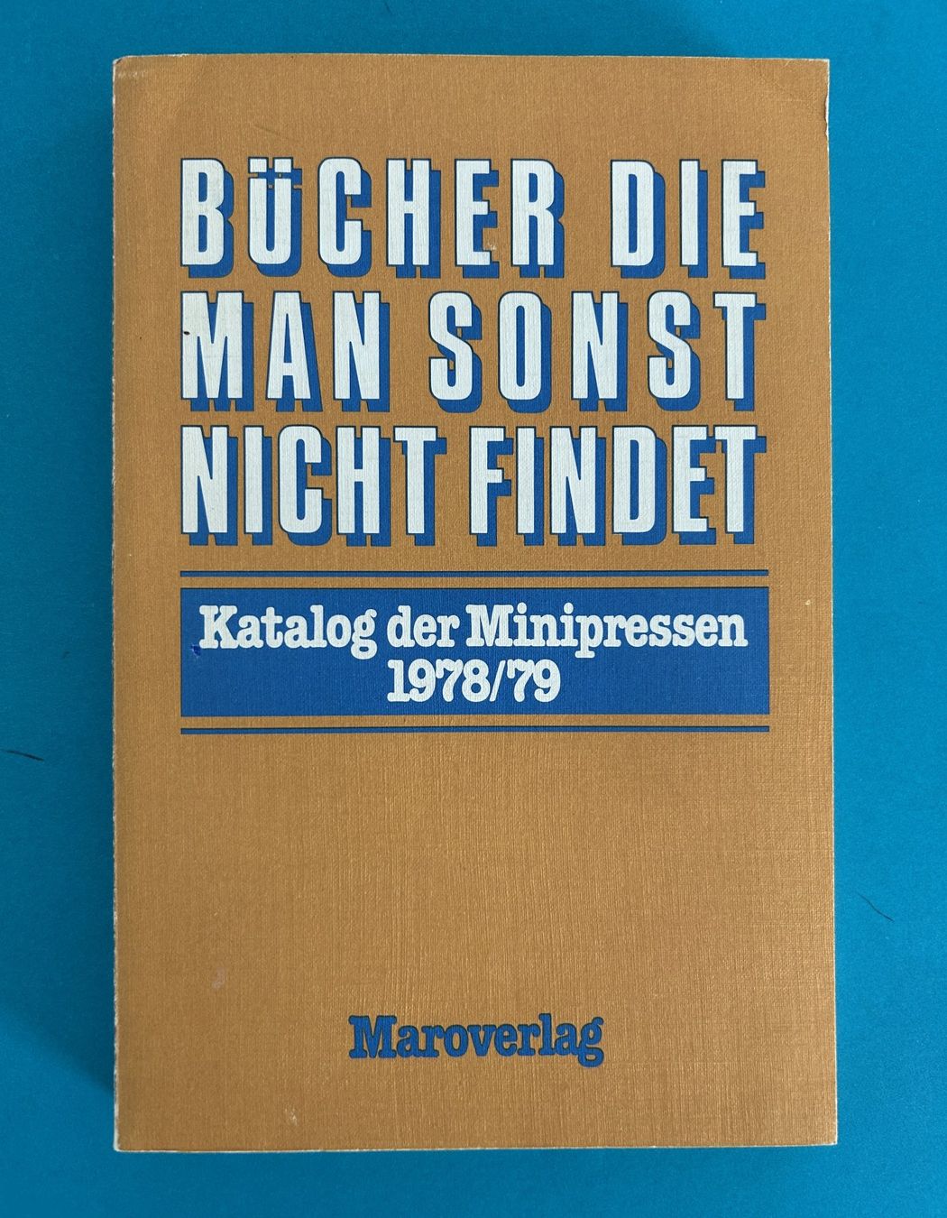 Libri: KATALOG DER MINIPRESSEN 1978/79 – Usato da Zürich venduto da Domus09 1
