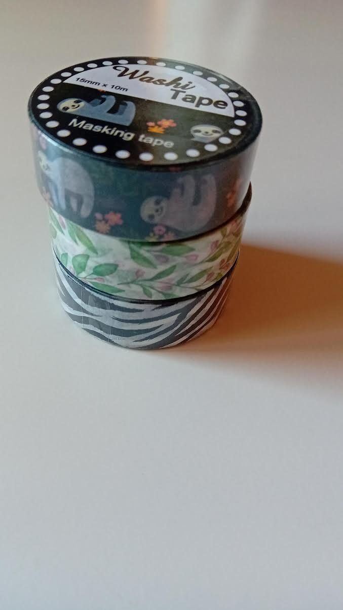 Altro materiale per ufficio: Washi Tape Set: 3 Rollen Neu!!! – Nuovo e nell'imballaggio originale da Salez venduto da Robe12 1