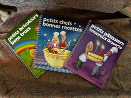 3x petits chefs, petits pâtissiers petits bricoleurs Dennis