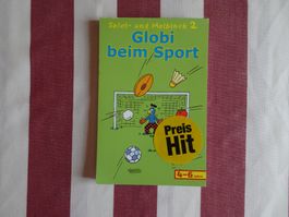 NEUES Spiel - und Malbuch Globi beim Sport, 4-6 Jahre - G839