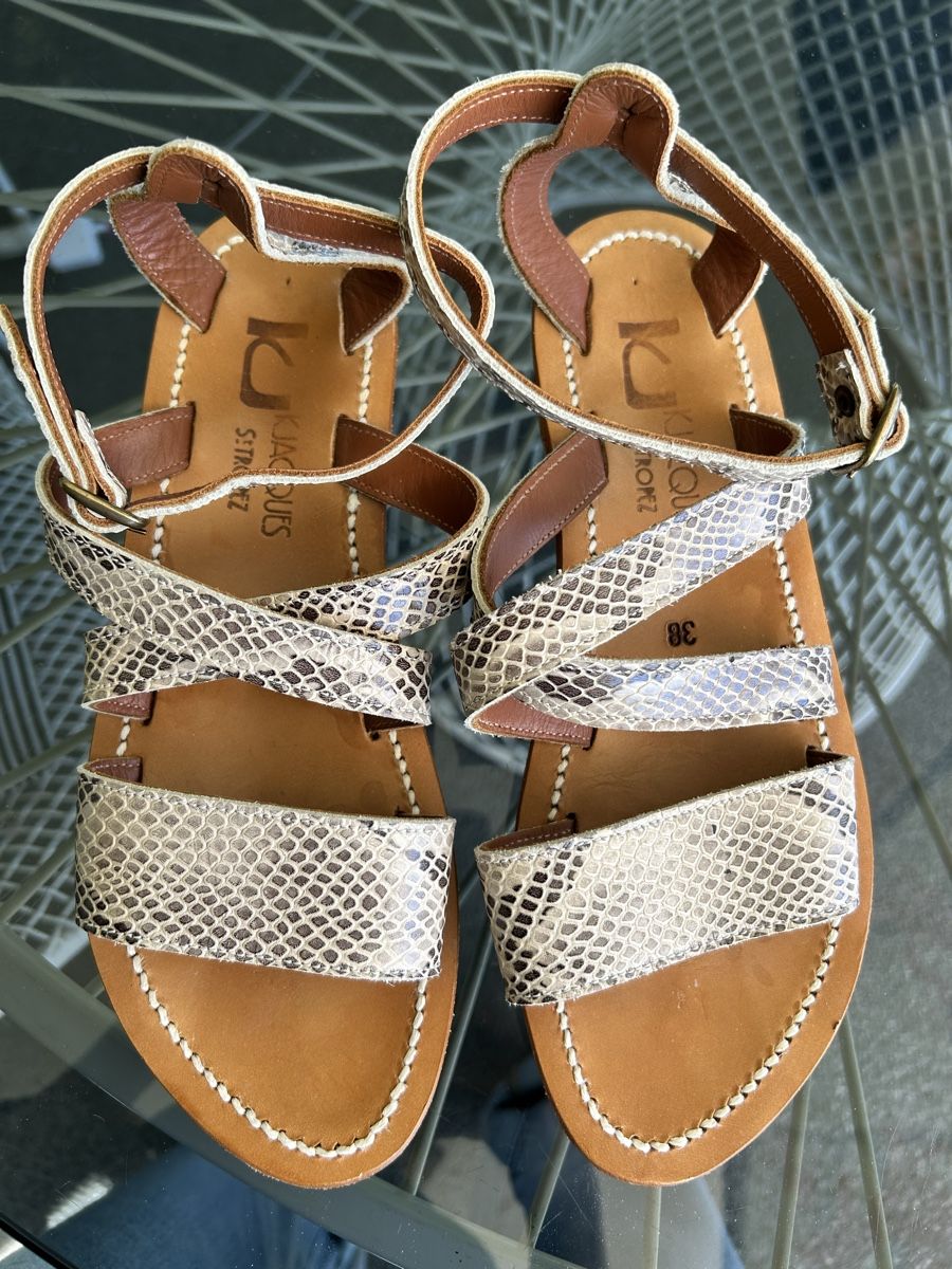 Scarpe da donna: Sandales K. Jacques en 38 neuves – Nuovo (secondo la descrizione) da Lully VD venduto da Garance040