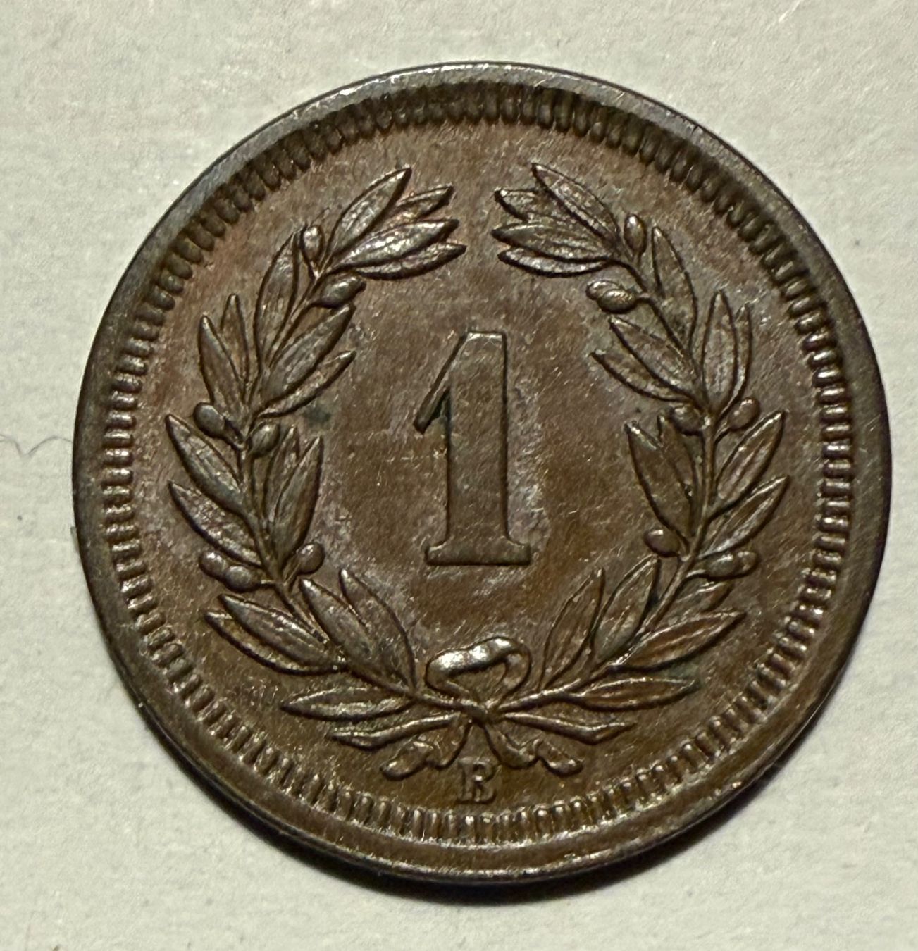 Toutes les monnaies: 1 Rappen CH, 1890 – D'occasion à Hinwil par Cspirit 1