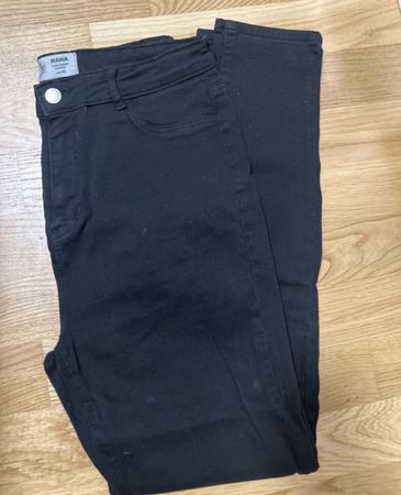 Schwarze Jeans (Strecht Stoff) Tally Weijl Grösse 42