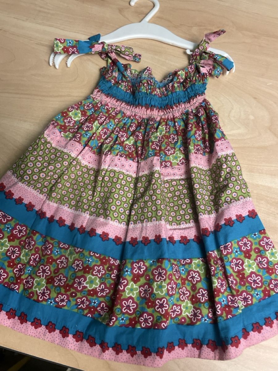 Vestiti & Gonne: Sommerliches Kleid, Gr.80, Blumenmuster, Neu – Nuovo (secondo la descrizione) da Obergerlafingen venduto da cabo4 2