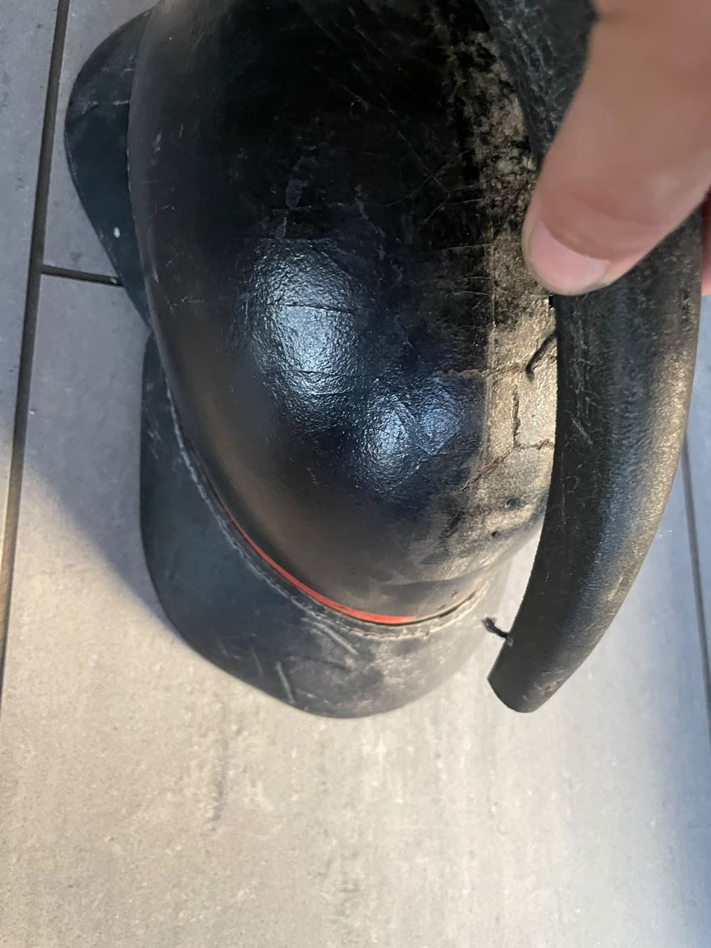Schweizer Armee Pompieri: Feuerwehrhelm  – Usato da Oppligen venduto da can_rf8g 2