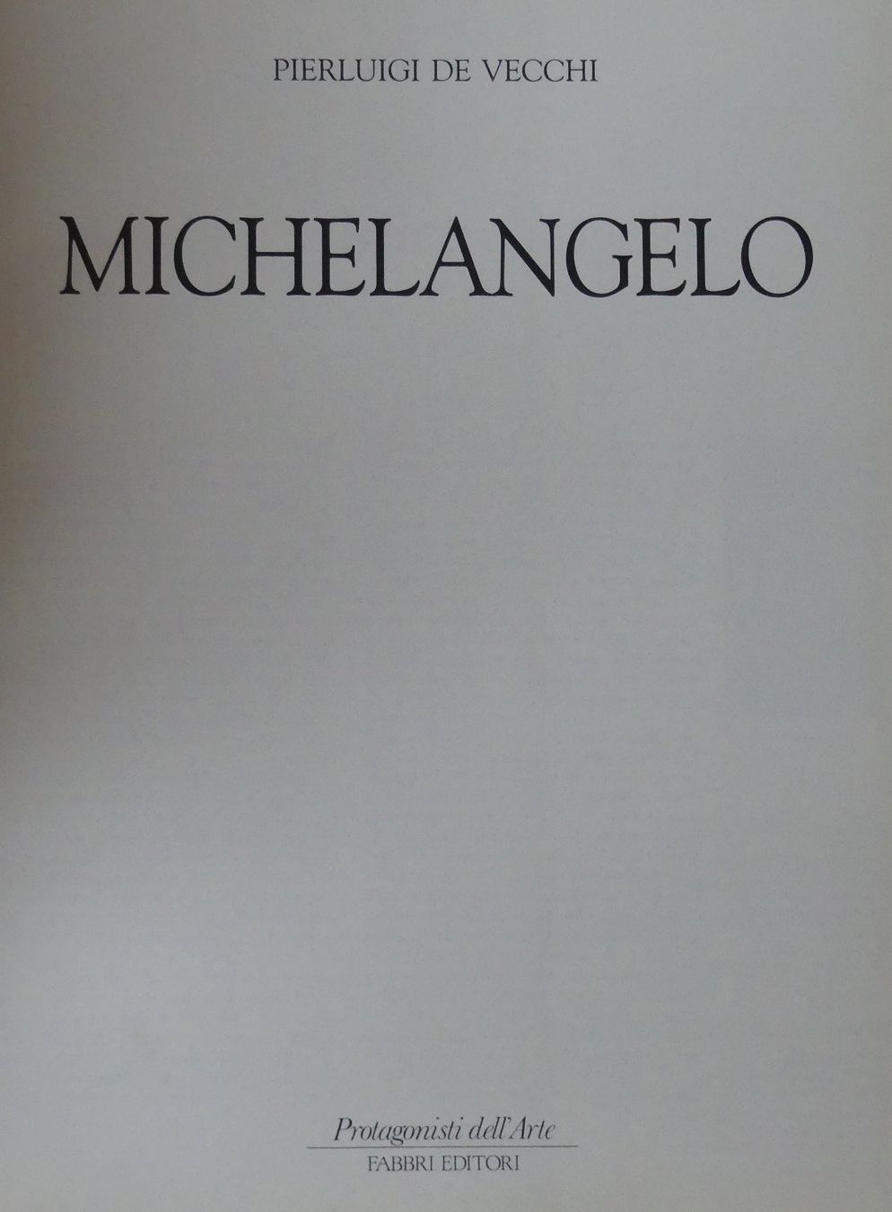Bücher: Kunstbuch - Michelangelo – Gebraucht aus Zürich von haibide 1