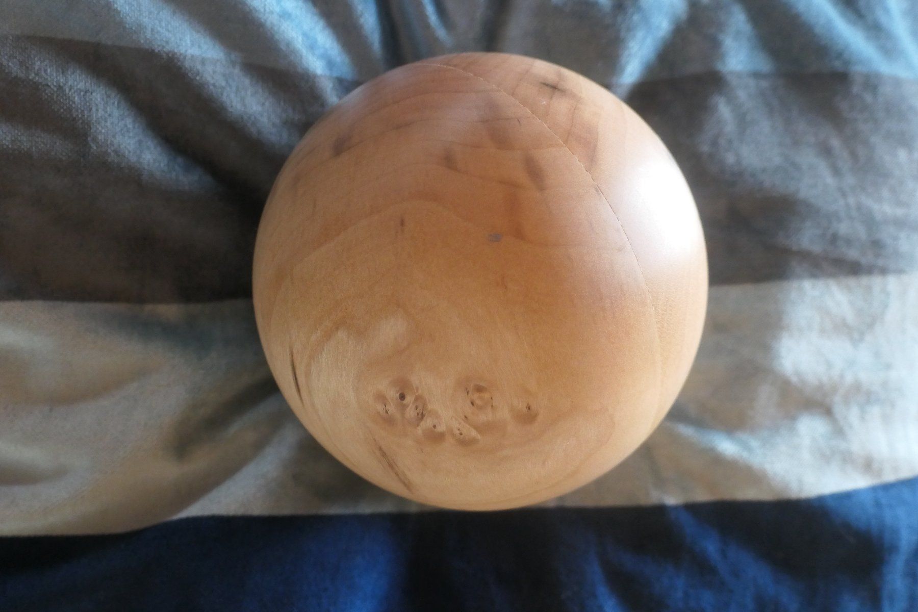 Tutte le decorazioni: Holzkugel Kugel gross – Nuovo e nell'imballaggio originale da Vordemwald venduto da Esel04 3
