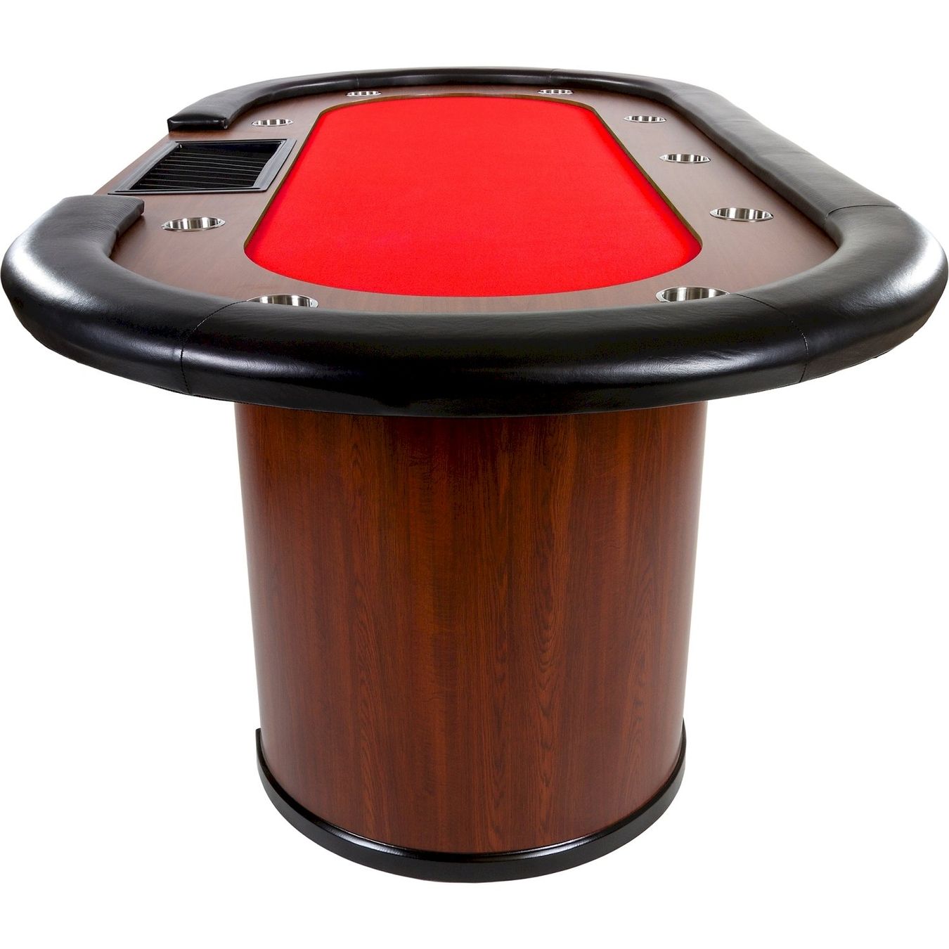 Giochi: ROYAL FLUSH Pokertisch 213x106x75cm rot – Nuovo e nell'imballaggio originale da Bottighofen venduto da zaap 2