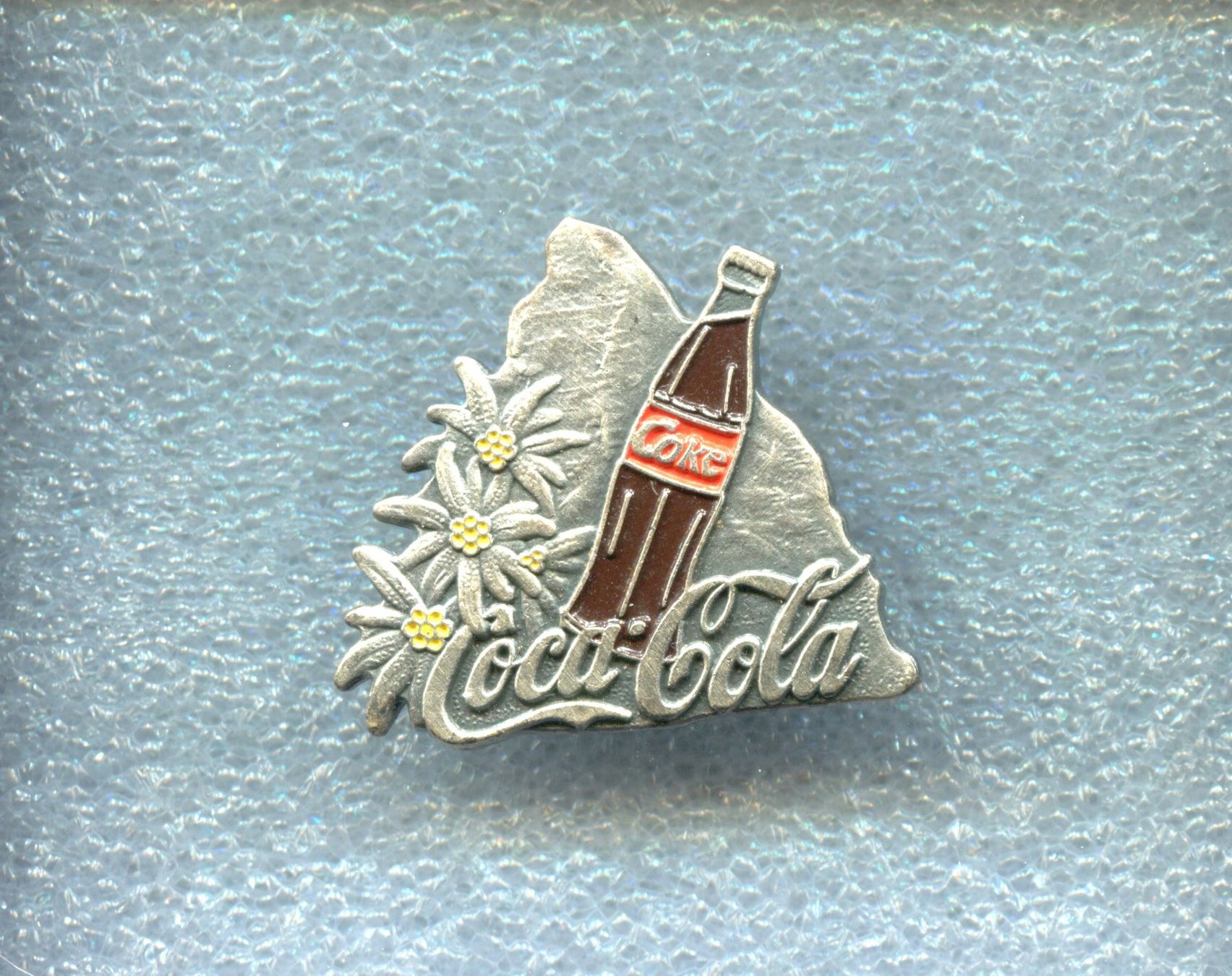 Coca-Cola Placchette & Badge: Coca Cola  MATTERHORN – Usato da Winterthur venduto da Sammleroase