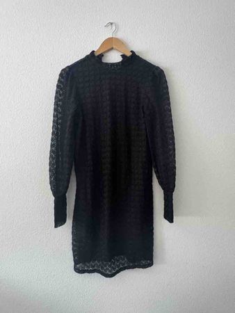 Damen Kleid schwarz mit Spitze neuwertiger Zustand