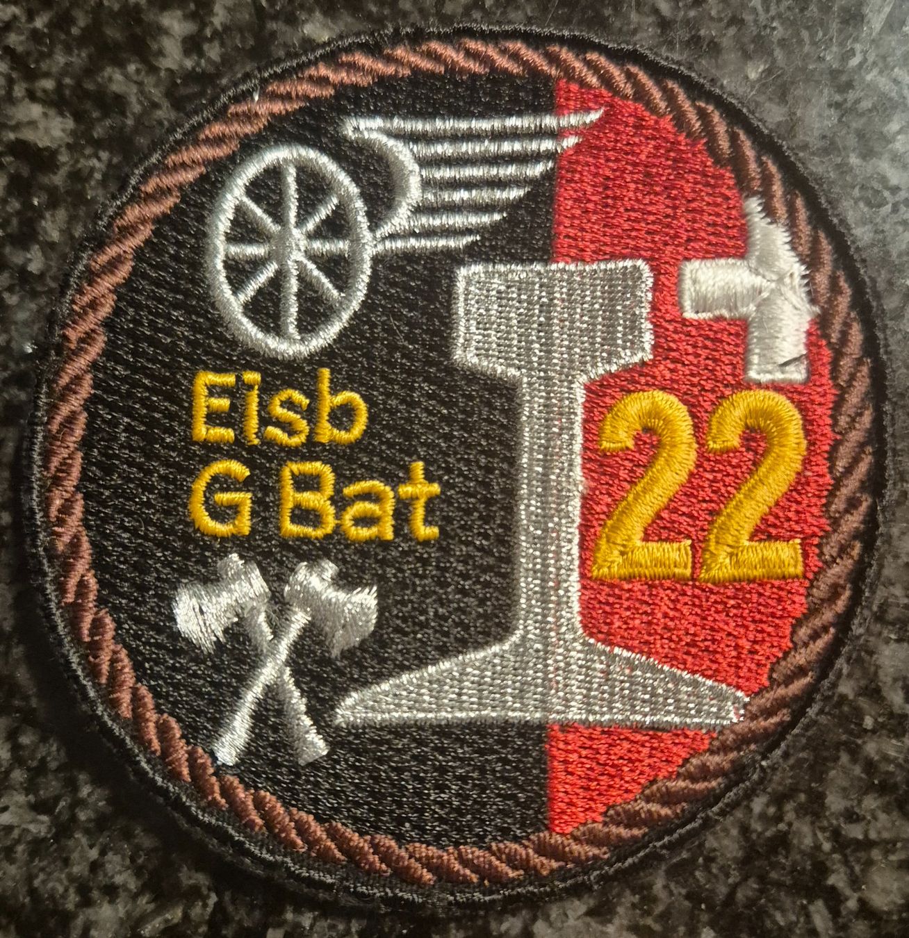 Schweizer Armee Placchette & Badge: Ärmelabzeichen / Badge A95 – Usato da Dottikon venduto da Robawa