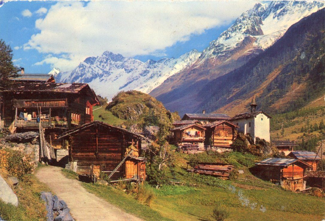 Cartoline postali: Eisten  VS  im Lötschental   -   5  diverse Karten – Usato da Brig venduto da Valcards54 3
