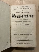 Antikes Lateinisch-Deutsches Handlexikon von 1817!