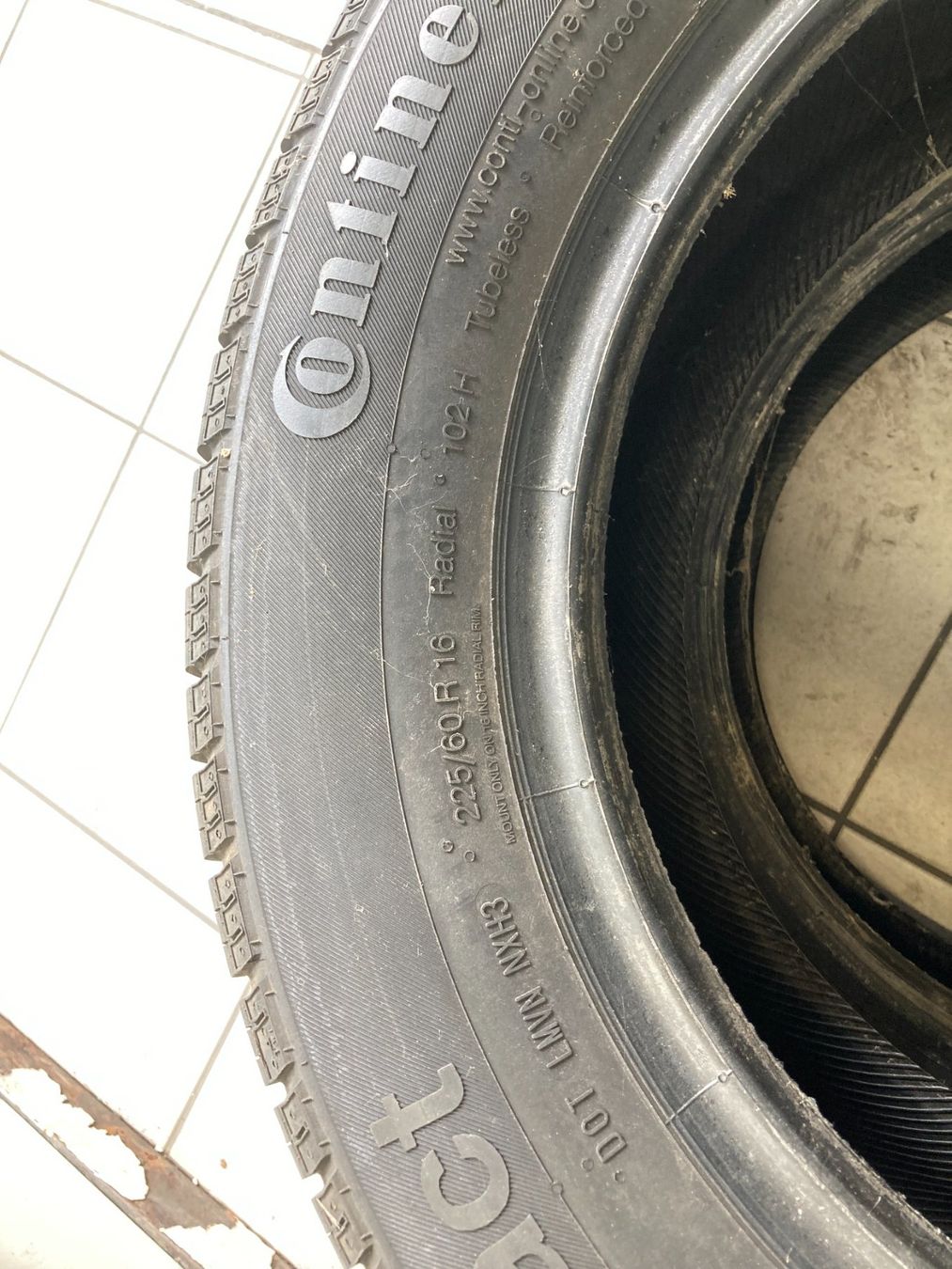 Continental Pneumatici & Ruote complete: 225/60R16 Sommerpneu – Usato da Cham venduto da WB2223 4