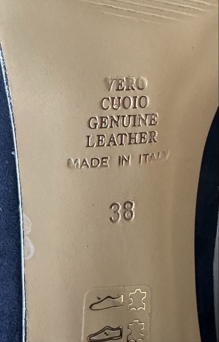 Scarpe da donna: Décolleté in pelle scamosciata – Nuovo (secondo la descrizione) da Castel San Pietro venduto da Moregi 5