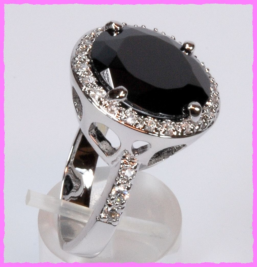 Anelli: Wow, Ring mit grossem Zirkonia – Nuovo e nell'imballaggio originale da Oberglatt ZH venduto da Diamond-Girl 1