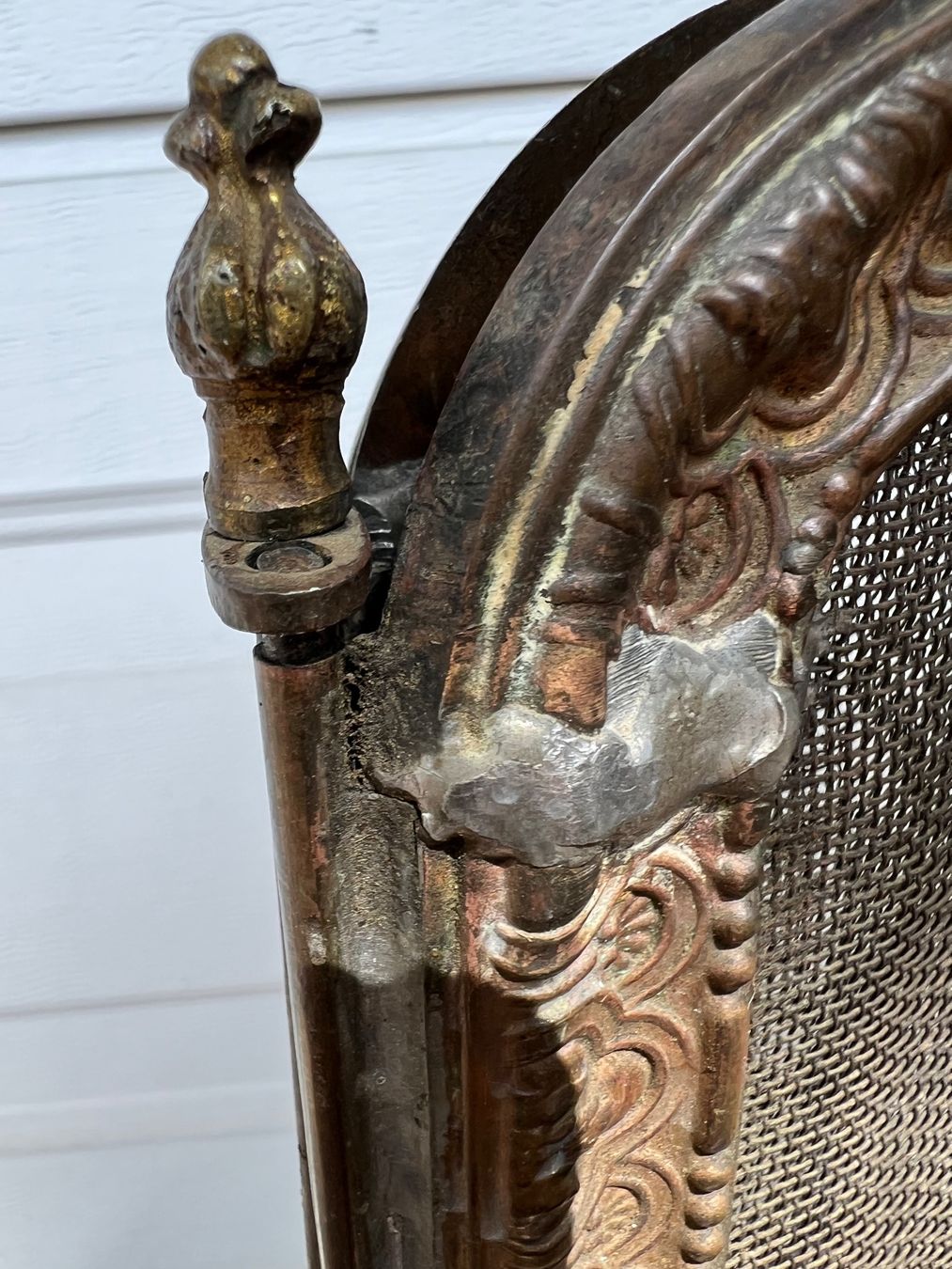 Accessori: Kaminschutzgitter Messing antik 4-teilig – Usato da Mellingen venduto da pbe_vc86 3