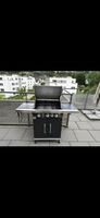 Gasgrill 4 Brenner mit Seitenkocher gebraucht schwarz