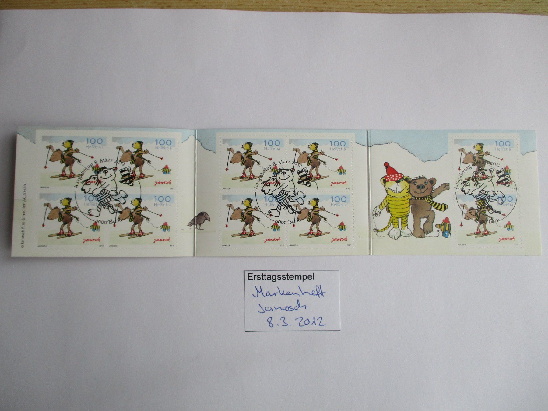 Tutti i francobolli: Markenheft Ersttagsstempel – Usato da Langnau b. Reiden venduto da Aktuell88