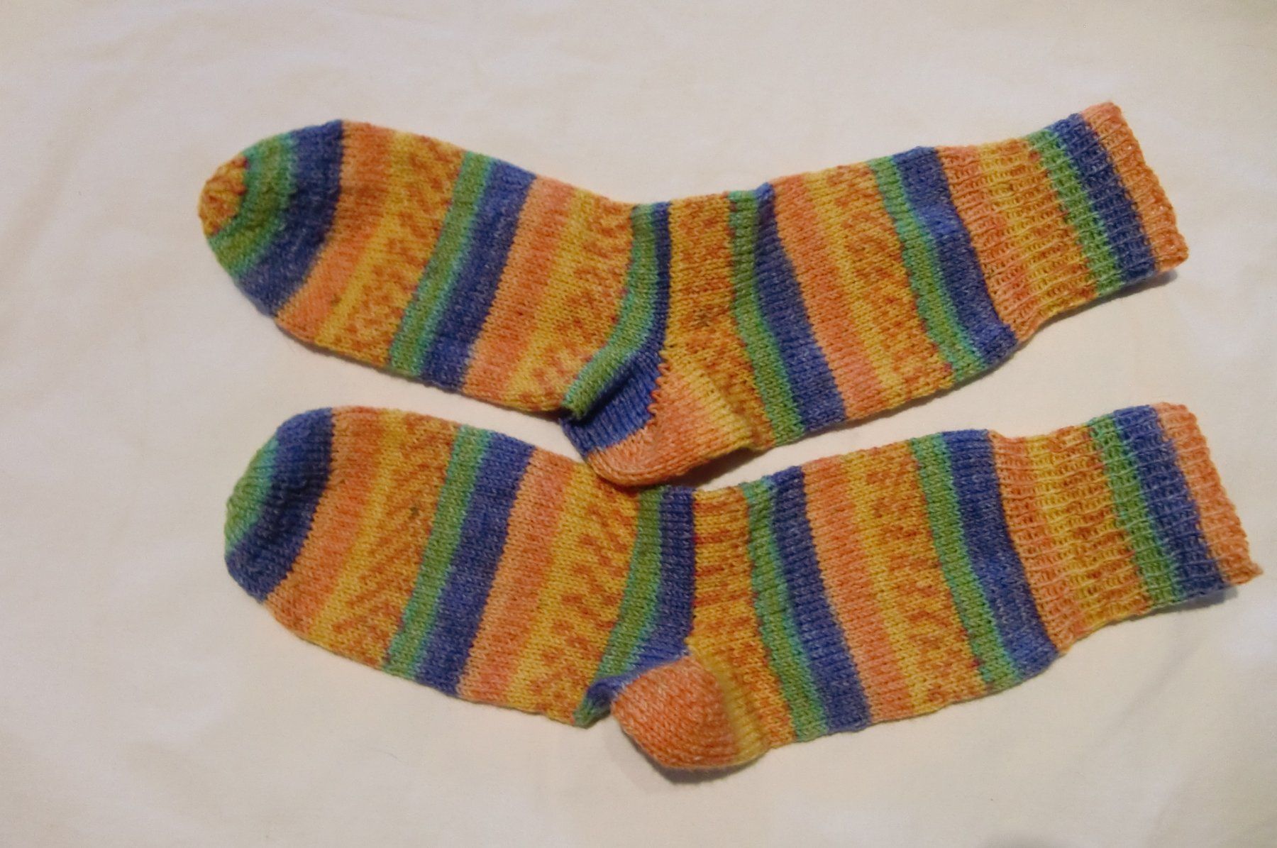 Calze: handgestrickte Socken Grösse 38/39 – Nuovo e nell'imballaggio originale da trüllikon venduto da marie2004