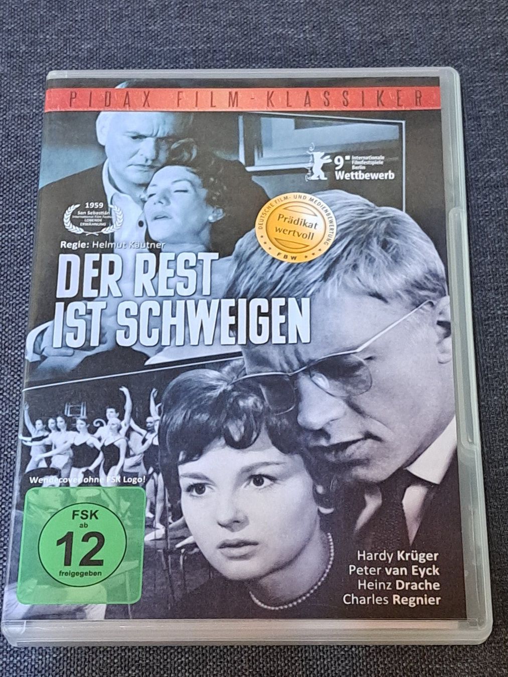 Tutti i DVDs: DVD Der Rest ist Schweigen von Helmut Käutner, 1959 – Usato da Unterseen venduto da Kanica