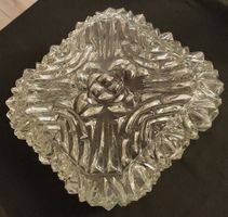 Vintage Glas Deckenlampe 