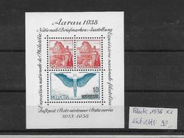 Block 1938 ** Kat: CHF 90.-