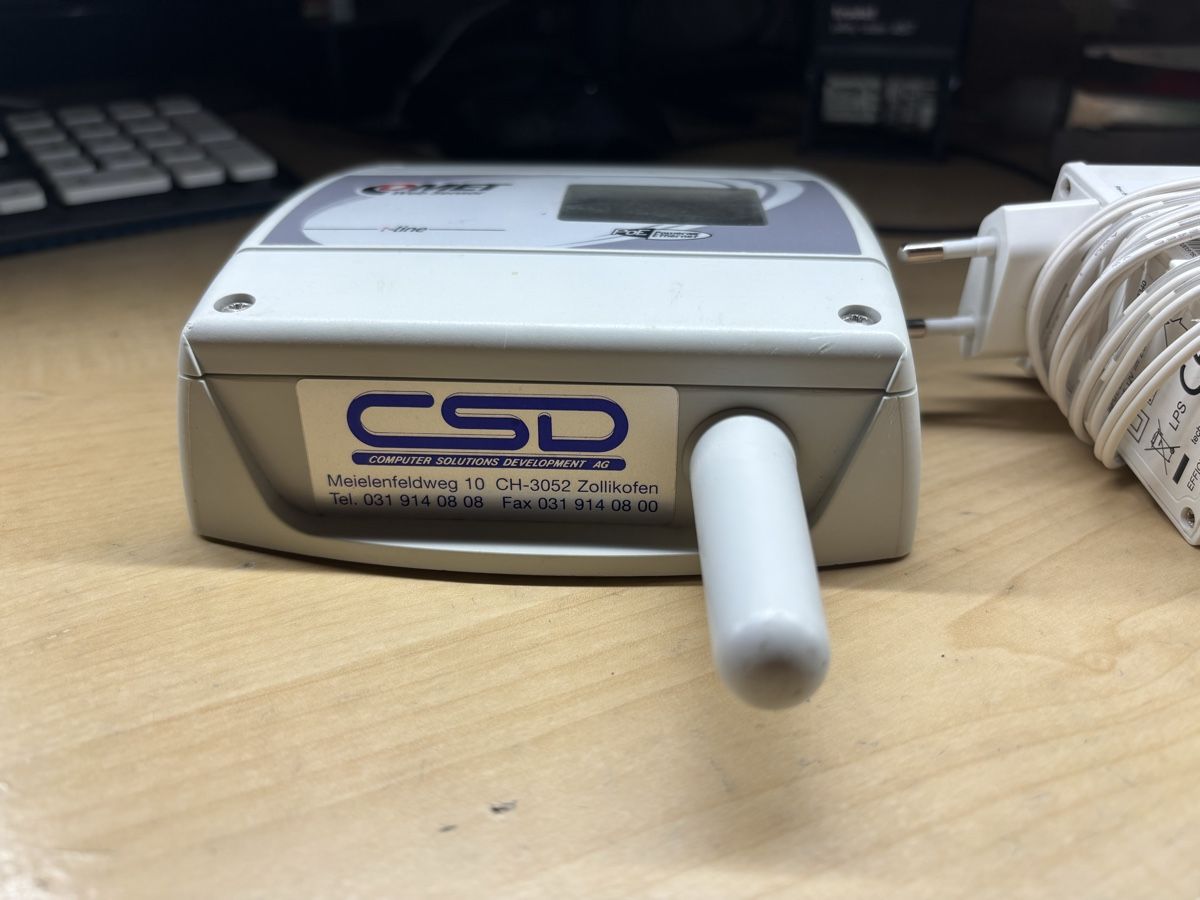 Misurare: COMET T0610 Web Sensor mit PoE – Ethernet Temperaturfühler – Usato da Studen BE venduto da Lioudmila 2