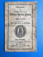 Litanie zur wundertätigen Mutter Gottes Einsiedeln 1860