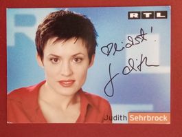 Judith Sehrbrock Autogramm signiert Fotopostkarte 10x15cm