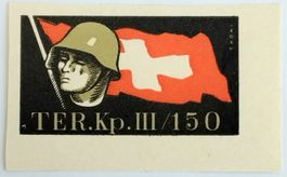 Soldatenmarke 2.WK, Ter Kp III/150, ges, Wi Ter 260-2