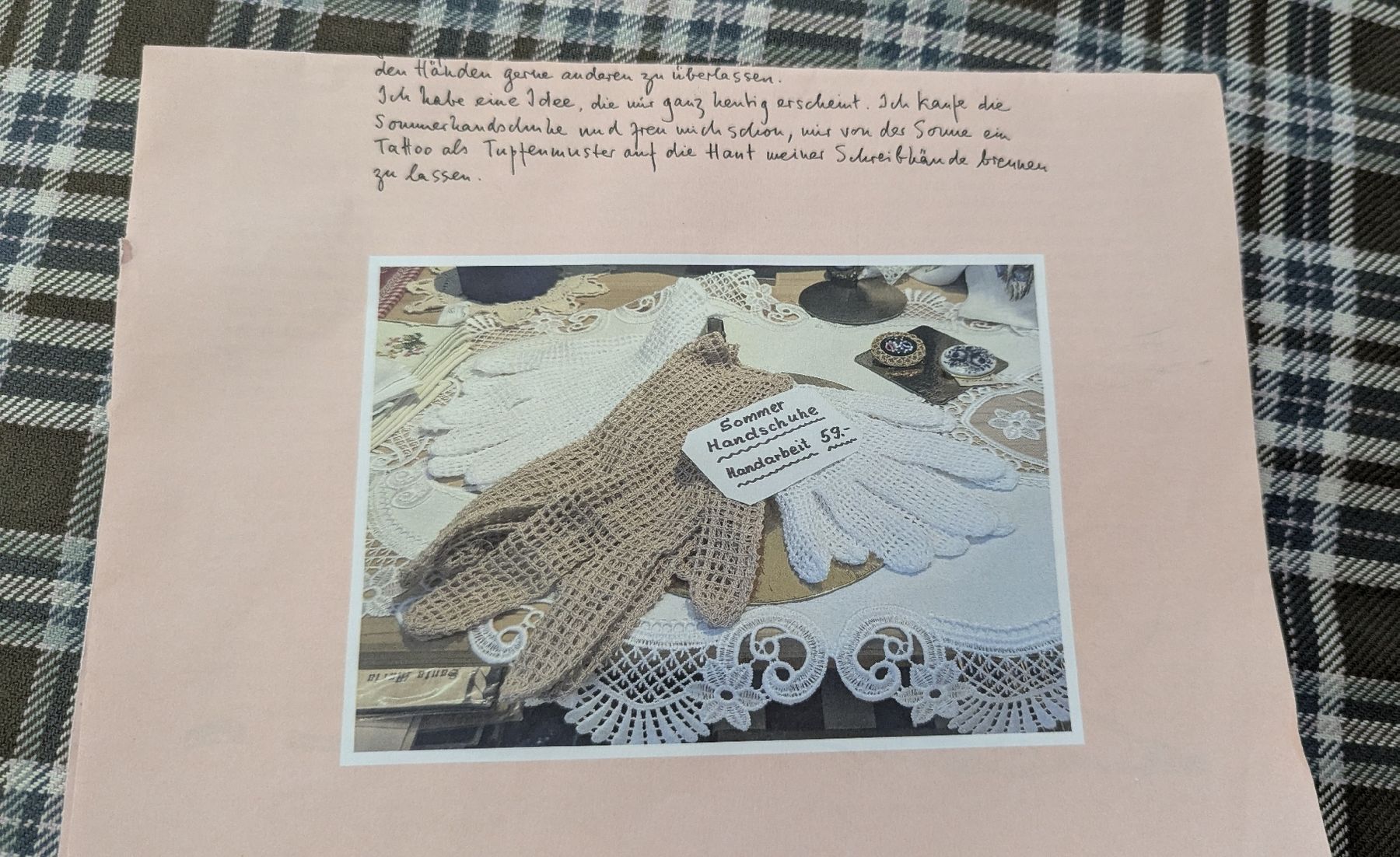 Gants & mitaines : Gehäkelte Sommerhandschuhe weiss 2 Paar – D'occasion à Basel par Efnisien 1